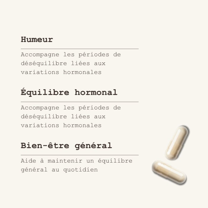 Ménopause sans phytoestrogènes